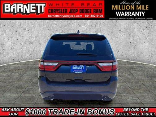 DB Black Clearcoat 2026 Dodge Durango GT