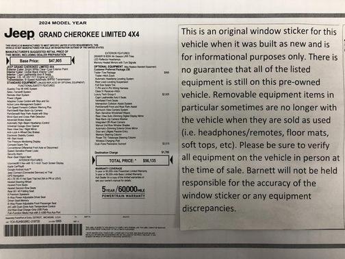 2024 Jeep Grand Cherokee Limited