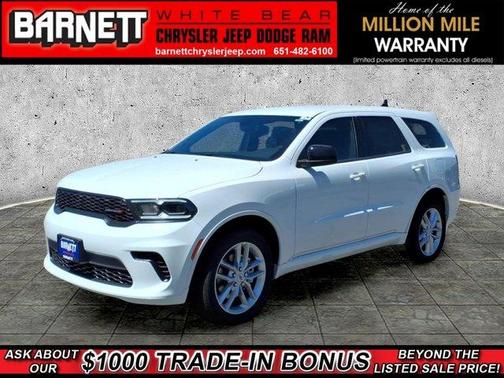 White Knuckle Clearcoat 2026 Dodge Durango GT