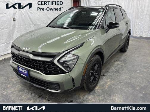 Jungle Green 2023 Kia Sportage X-Pro