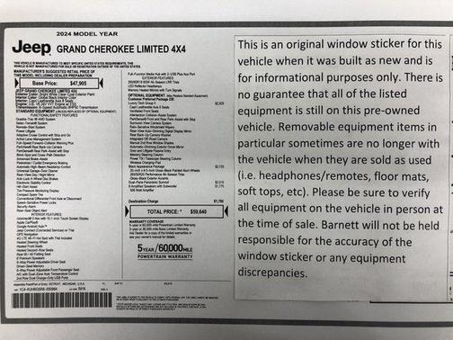2024 Jeep Grand Cherokee Limited
