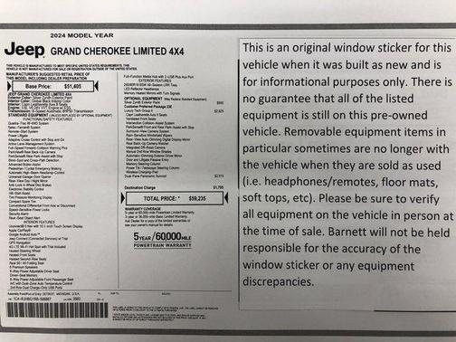2024 Jeep Grand Cherokee Limited