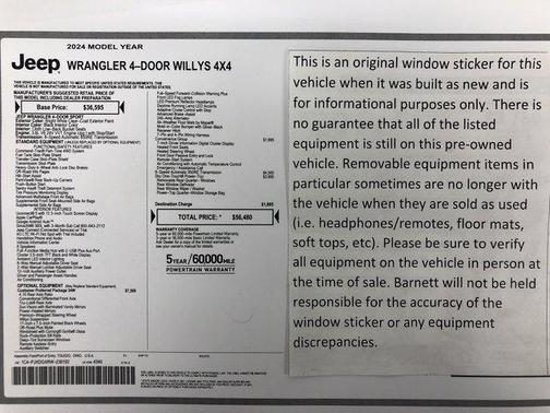 2024 Jeep Wrangler Sport