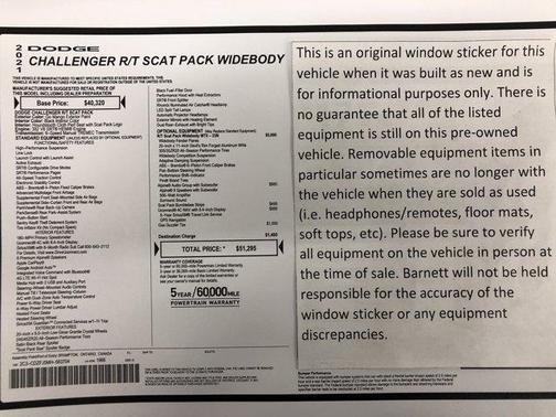 2021 Dodge Challenger R/T Scat Pack