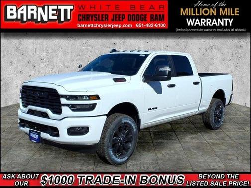Bright White Clearcoat 2026 RAM 2500 Big Horn
