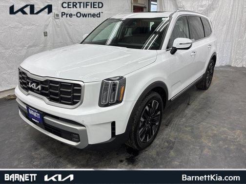 Glacial White Pearl 2023 Kia Telluride SX