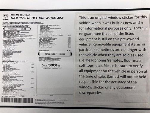 2023 RAM 1500 Rebel