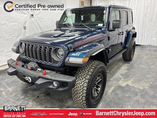 Fathom Blue Pearlcoat 2025 Jeep Wrangler Rubicon