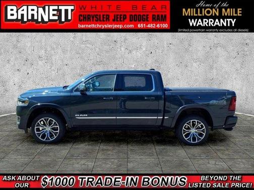 Blue Metallic 2026 RAM 1500 Tungsten