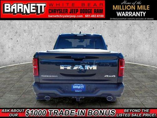 Blue Metallic 2026 RAM 1500 Tungsten