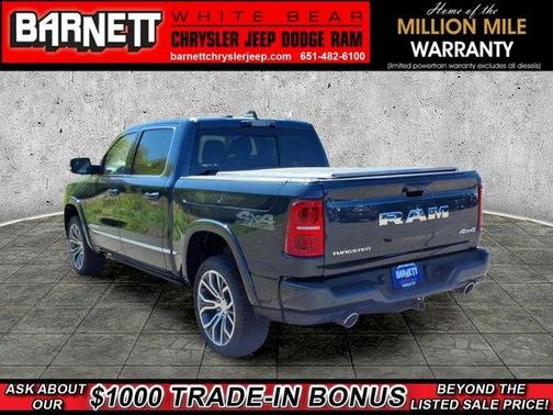 Blue Metallic 2026 RAM 1500 Tungsten