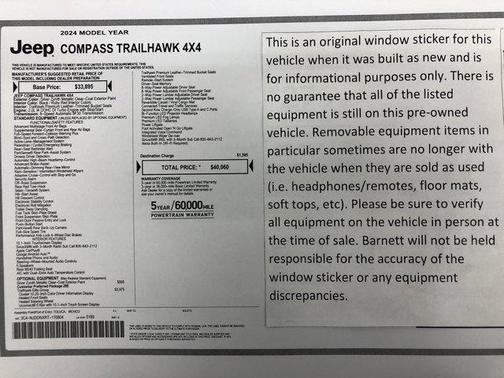 2024 Jeep Compass Trailhawk