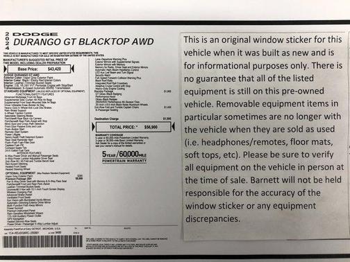 2024 Dodge Durango GT