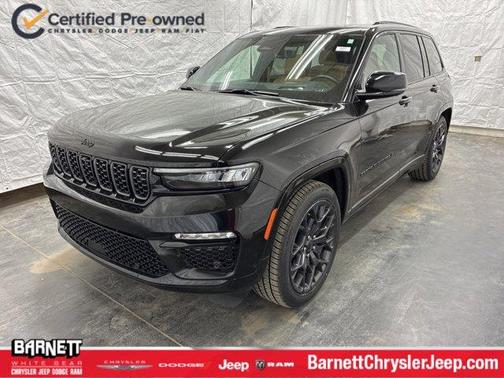 Diamond Black 2025 Jeep Grand Cherokee Summit