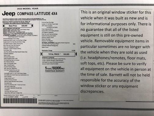 2022 Jeep Compass Latitude