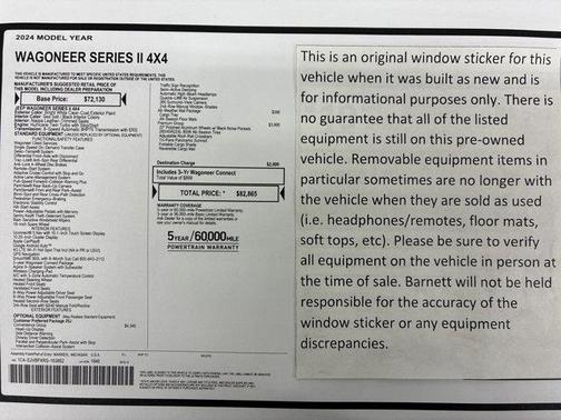 Bright White Clearcoat 2024 Jeep Wagoneer Series II