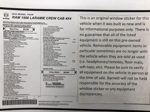 2022 RAM 1500 Laramie