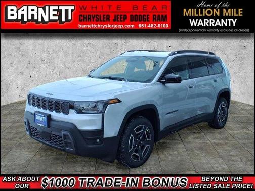 Silver Zynith Clearcoat 2026 Jeep Cherokee LAREDO/LIMITED