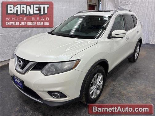 Pearl White 2016 Nissan Rogue SV