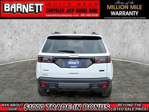 Bright White Clearcoat 2026 Jeep Cherokee Overland