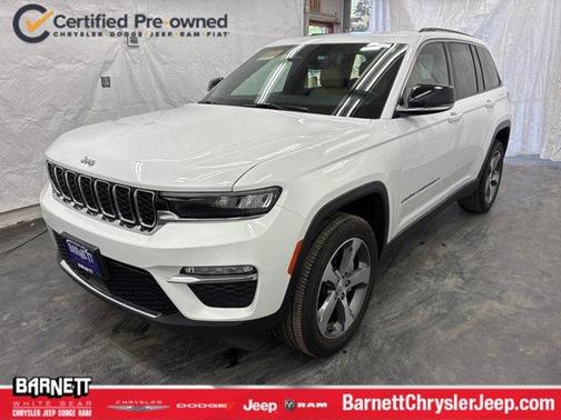 Bright White Clearcoat 2023 Jeep Grand Cherokee Limited