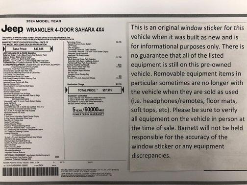 2024 Jeep Wrangler Sahara