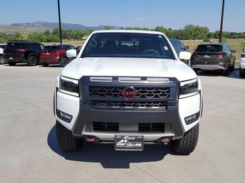 Glacier White 2026 Nissan Frontier PRO-4X