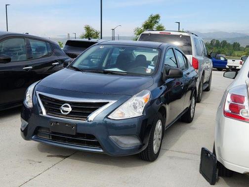 Graphite Blue 2015 Nissan Versa 1.6 S
