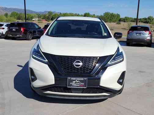 Pearl White Tricoat 2023 Nissan Murano SV Intelligent AWD