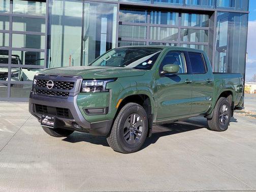 Tactical Green Metallic 2026 Nissan Frontier SV