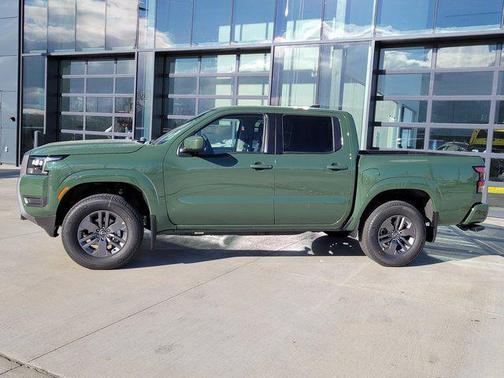 Tactical Green Metallic 2026 Nissan Frontier SV