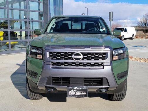 Tactical Green Metallic 2026 Nissan Frontier SV