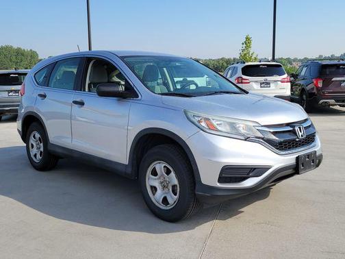 Alabaster Silver Metallic 2016 Honda CR-V LX