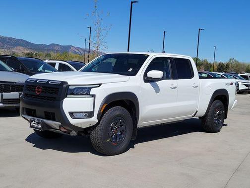 Glacier White 2026 Nissan Frontier PRO-4X