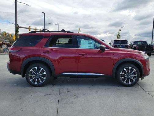 Scarlet Ember Tintcoat 2026 Nissan Pathfinder Platinum