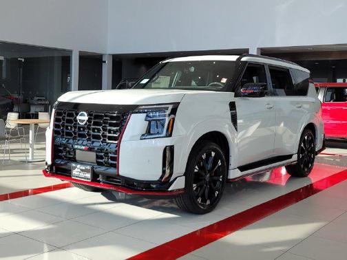 Everest White Pearl Tricoat 2026 Nissan Armada NISMO