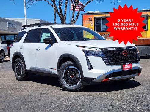 Everest White Pearl Tricoat 2026 Nissan Pathfinder Rock Creek