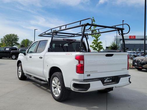 Summit White 2023 Chevrolet Silverado 1500 Custom