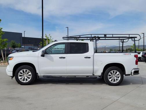 Summit White 2023 Chevrolet Silverado 1500 Custom