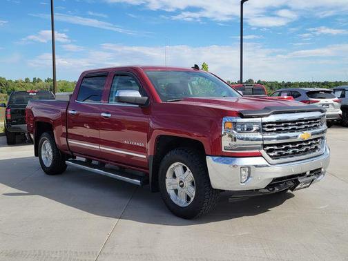 Cajun Red Tintcoat 2018 Chevrolet Silverado 1500 LTZ