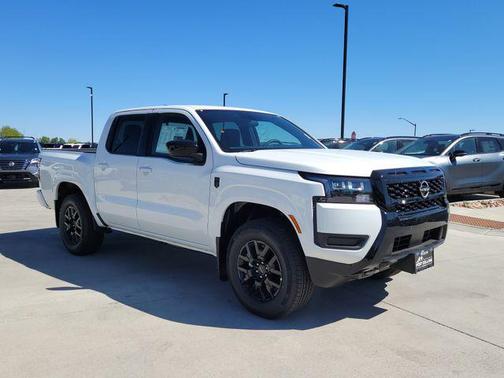 Glacier White 2026 Nissan Frontier SV
