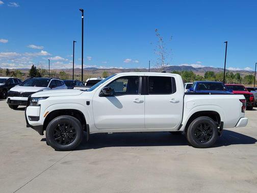 Glacier White 2026 Nissan Frontier SV
