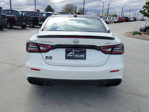 Pearl White Tricoat 2023 Nissan Maxima SR Xtronic CVT