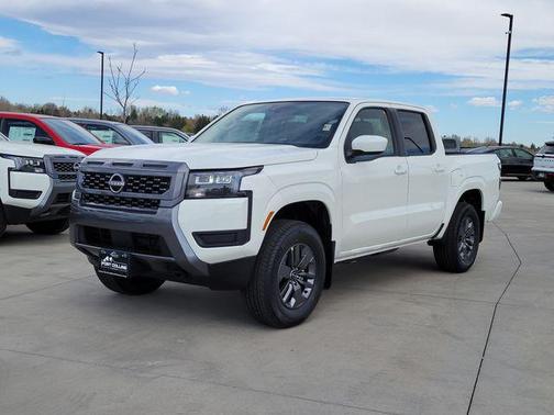 Glacier White 2026 Nissan Frontier SV