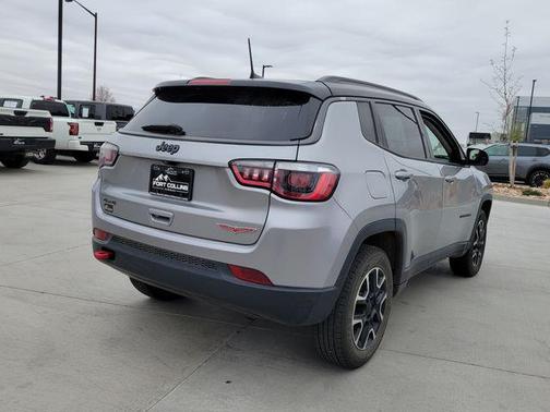 Billet Silver Metallic Clearcoat 2019 Jeep Compass Trailhawk