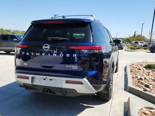 Deep Ocean Blue Pearl 2023 Nissan Pathfinder Platinum 4WD