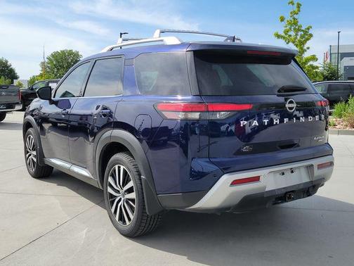 Deep Ocean Blue Pearl 2023 Nissan Pathfinder Platinum 4WD