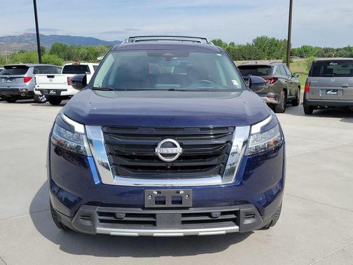 Deep Ocean Blue Pearl 2023 Nissan Pathfinder Platinum 4WD
