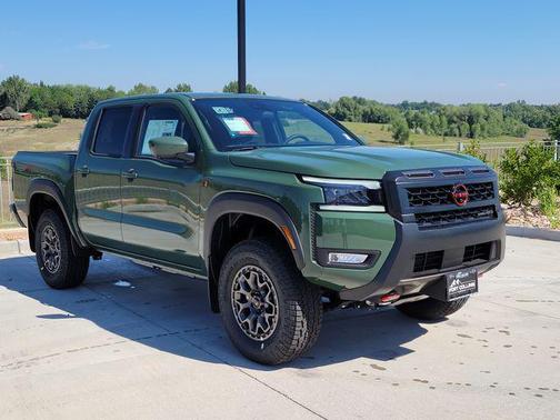 Tactical Green Metallic 2026 Nissan Frontier PRO-4X