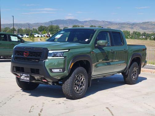 Tactical Green Metallic 2026 Nissan Frontier PRO-4X